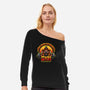 Outworld's Gym-Womens-Off Shoulder-Sweatshirt-demonigote