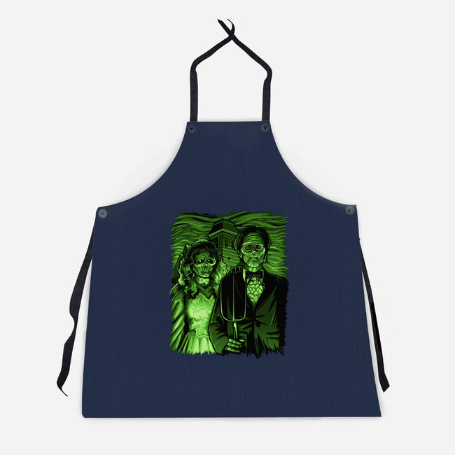 Netherworld Gothic-Unisex-Kitchen-Apron-daobiwan