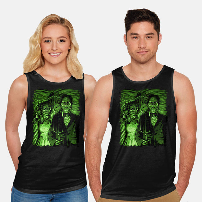 Netherworld Gothic-Unisex-Basic-Tank-daobiwan