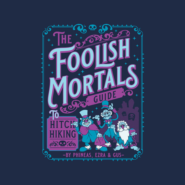 Foolish Mortals Hitchhiking Guide-Unisex-Kitchen-Apron-Nemons