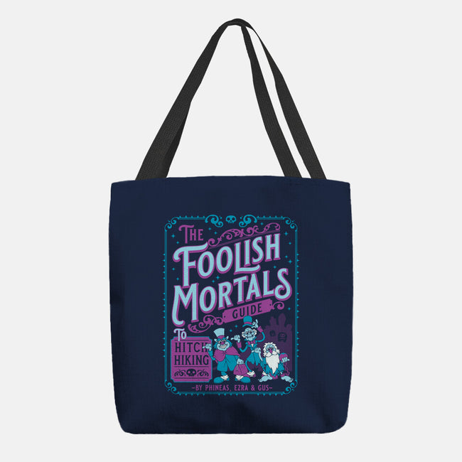 Foolish Mortals Hitchhiking Guide-None-Basic Tote-Bag-Nemons