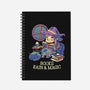 Books Rain And Magic-None-Dot Grid-Notebook-Geekydog