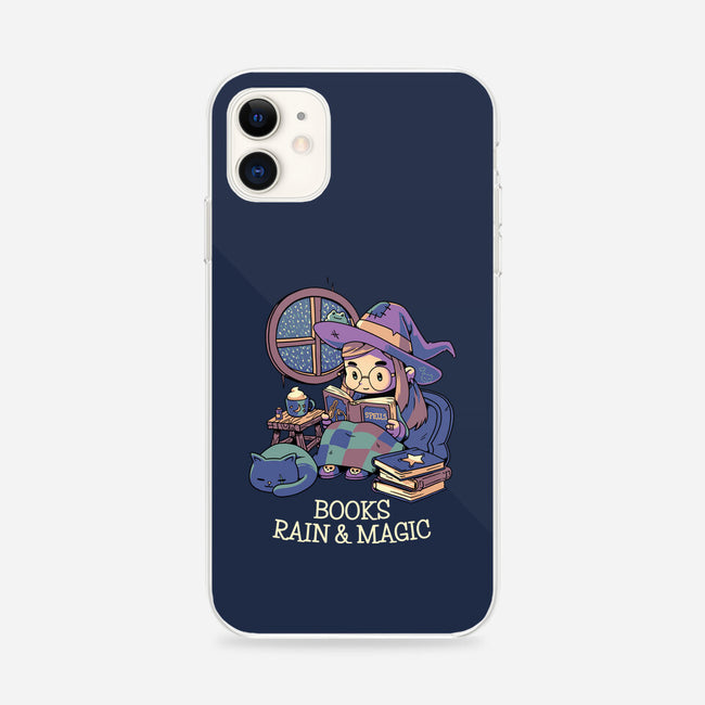 Books Rain And Magic-iPhone-Snap-Phone Case-Geekydog