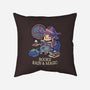 Books Rain And Magic-None-Removable Cover-Throw Pillow-Geekydog