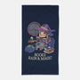 Books Rain And Magic-None-Beach-Towel-Geekydog