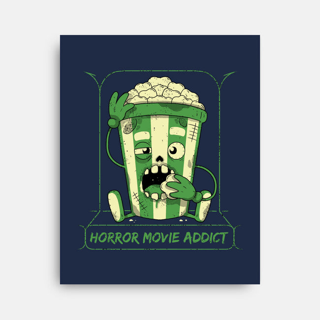 Horror Movie Addict-None-Stretched-Canvas-danielmorris1993