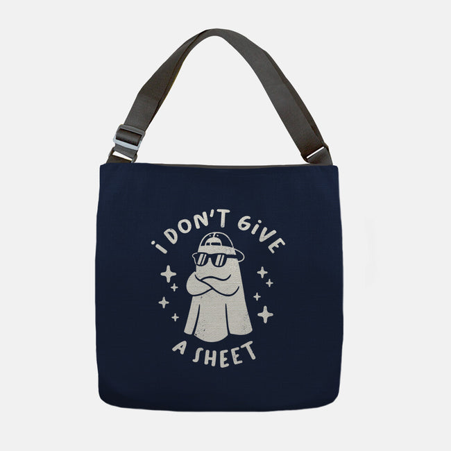 Don't Give A Sheet-None-Adjustable Tote-Bag-paulagarcia