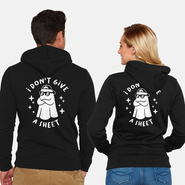 Don't Give A Sheet-Unisex-Zip-Up-Sweatshirt-paulagarcia