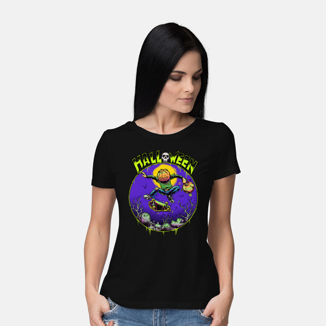 A Bag Of Tricks-Womens-Basic-Tee-joerawks