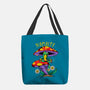 Namaste Meditation-None-Basic Tote-Bag-heydale