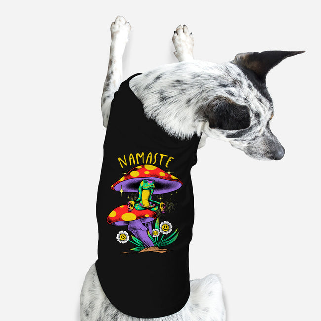 Namaste Meditation-Dog-Basic-Pet Tank-heydale