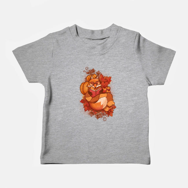 Autumn Reader-Baby-Basic-Tee-ricolaa