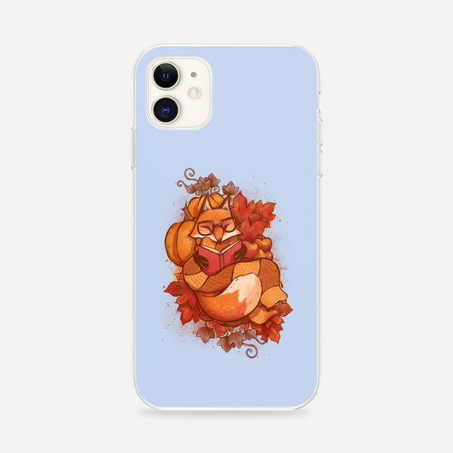 Autumn Reader-iPhone-Snap-Phone Case-ricolaa