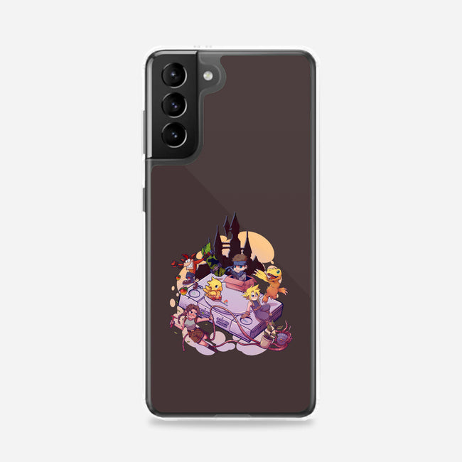 Nostalgic Players-Samsung-Snap-Phone Case-jacnicolauart