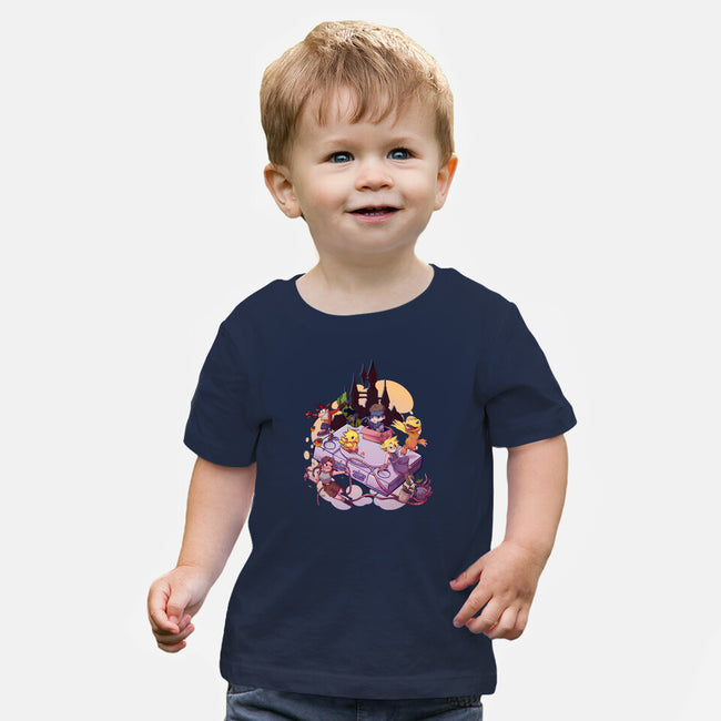 Nostalgic Players-Baby-Basic-Tee-jacnicolauart