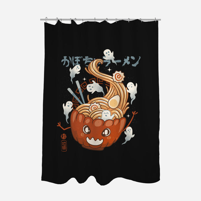 Pumpkin Ramen-None-Polyester-Shower Curtain-IKILO