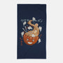 Pumpkin Ramen-None-Beach-Towel-IKILO