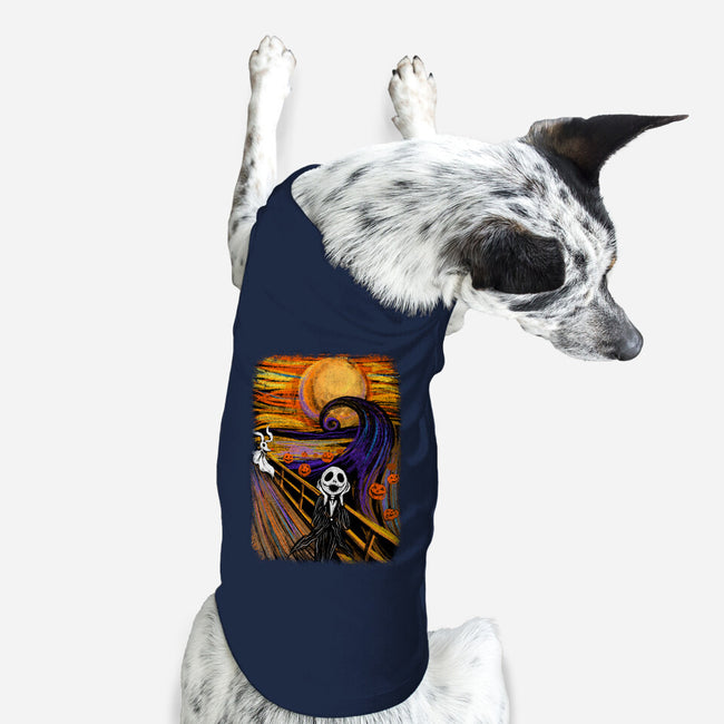 Nightmare Before Halloween-Dog-Basic-Pet Tank-spoilerinc