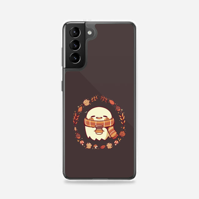 Ghostly Fall Vibes-Samsung-Snap-Phone Case-TechraNova