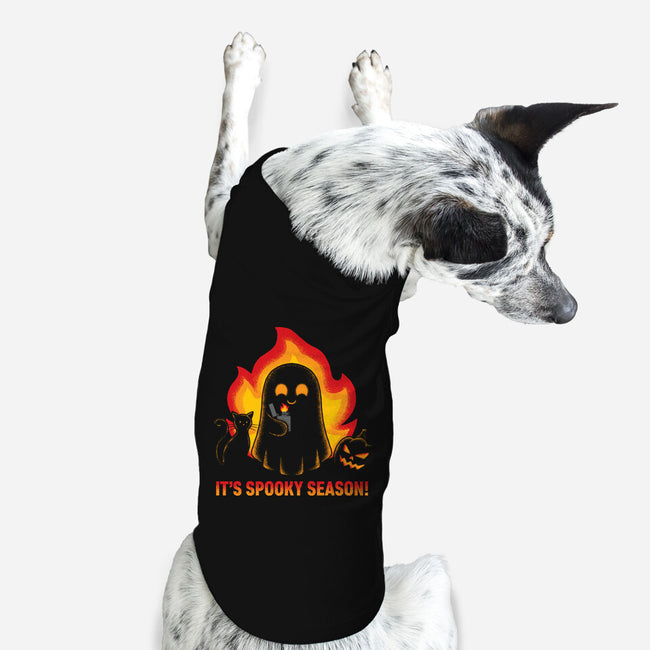 It's Spooky Season-Dog-Basic-Pet Tank-danielmorris1993