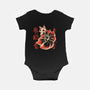 Ghost Kitsune-Baby-Basic-Onesie-ricolaa