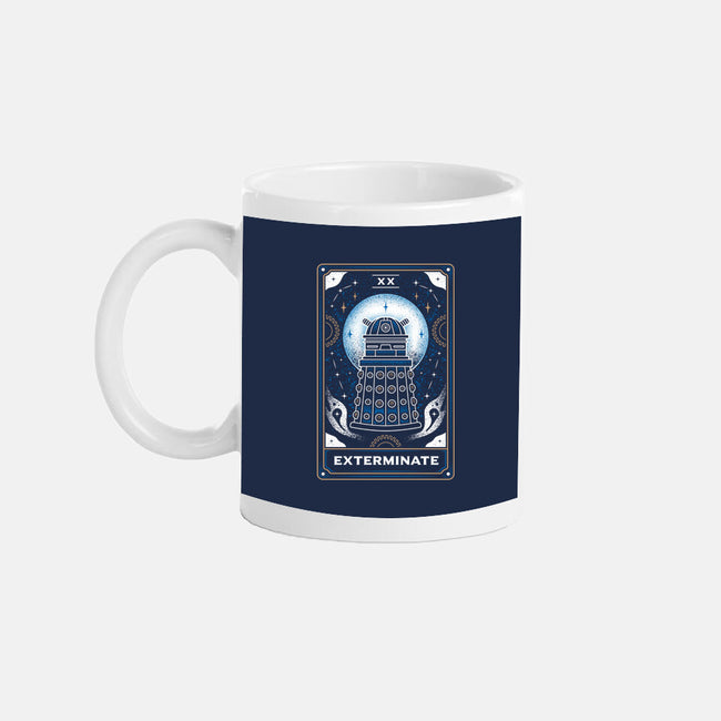 Exterminate Tarot Card-None-Mug-Drinkware-Logozaste