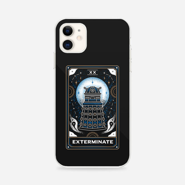 Exterminate Tarot Card-iPhone-Snap-Phone Case-Logozaste