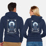 Exterminate Tarot Card-Unisex-Zip-Up-Sweatshirt-Logozaste