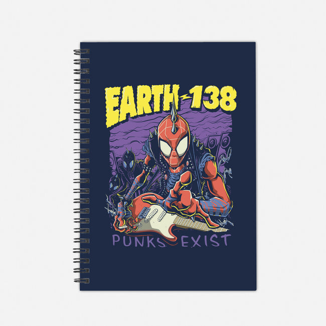 Punks Exist-None-Dot Grid-Notebook-Betmac