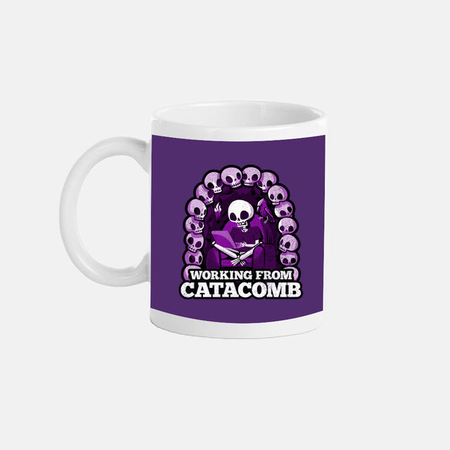 Working From Catacomb-None-Mug-Drinkware-Aarons Art Room