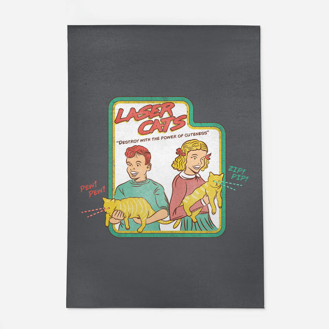 Laser Cats Destroy-None-Indoor-Rug-hbdesign