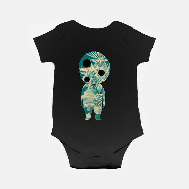 The Spirit Of The Forest-Baby-Basic-Onesie-Hafaell