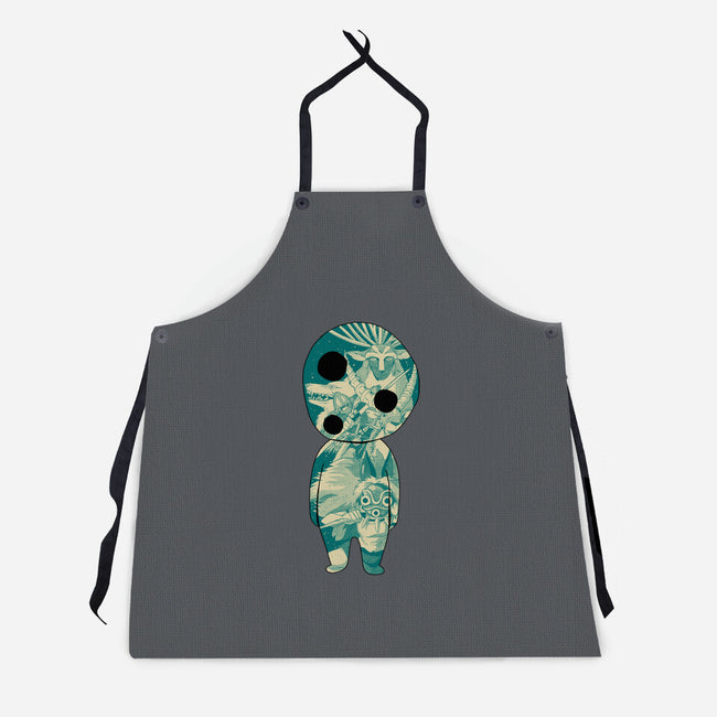 The Spirit Of The Forest-Unisex-Kitchen-Apron-Hafaell