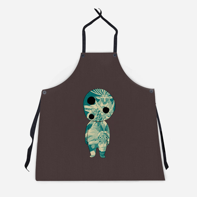 The Spirit Of The Forest-Unisex-Kitchen-Apron-Hafaell