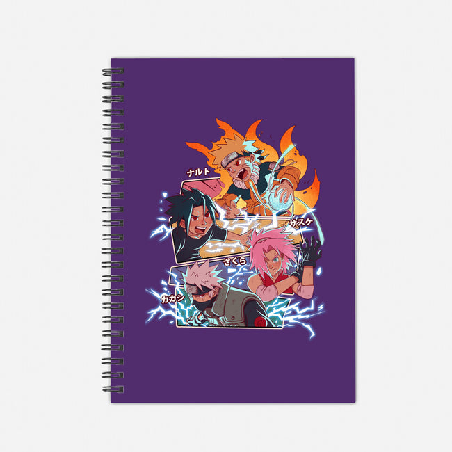 Naruto Battle-None-Dot Grid-Notebook-jacnicolauart