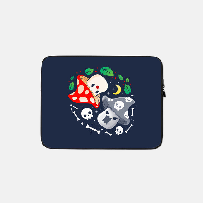 Dead Alive Mushrooms-None-Zippered-Laptop Sleeve-Vallina84