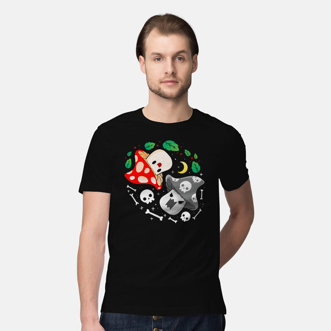 Dead Alive Mushrooms-Mens-Premium-Tee-Vallina84