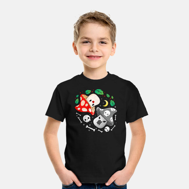 Dead Alive Mushrooms-Youth-Basic-Tee-Vallina84