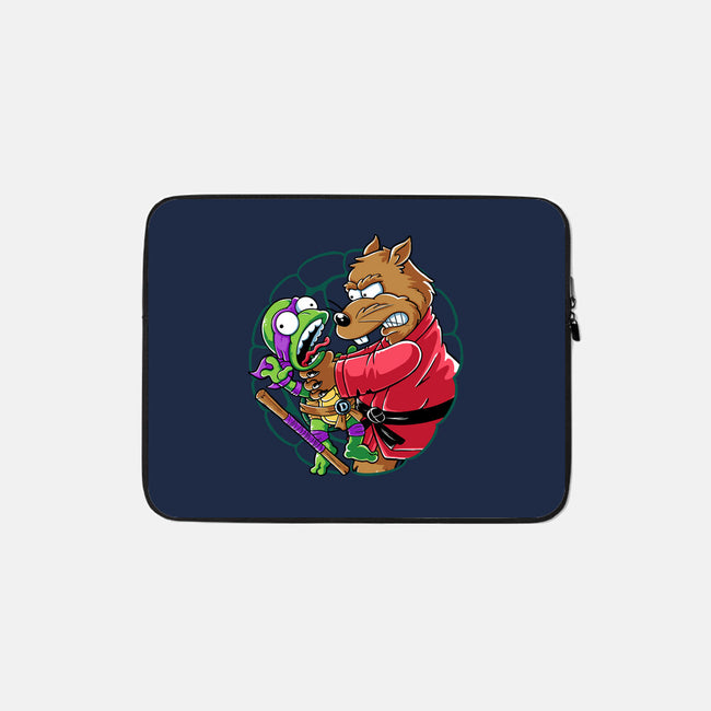 Why You Little Turtle Don-None-Zippered-Laptop Sleeve-yellovvjumpsuit