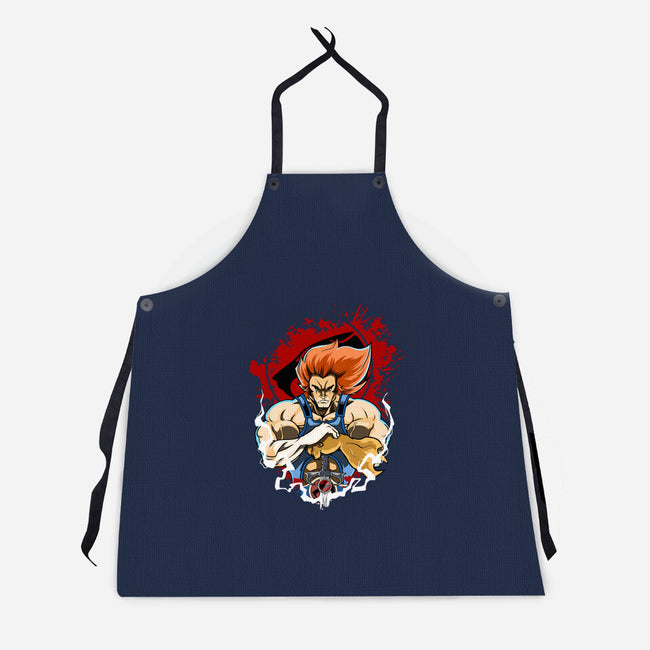 Lion-O The King-Unisex-Kitchen-Apron-Diego Oliver