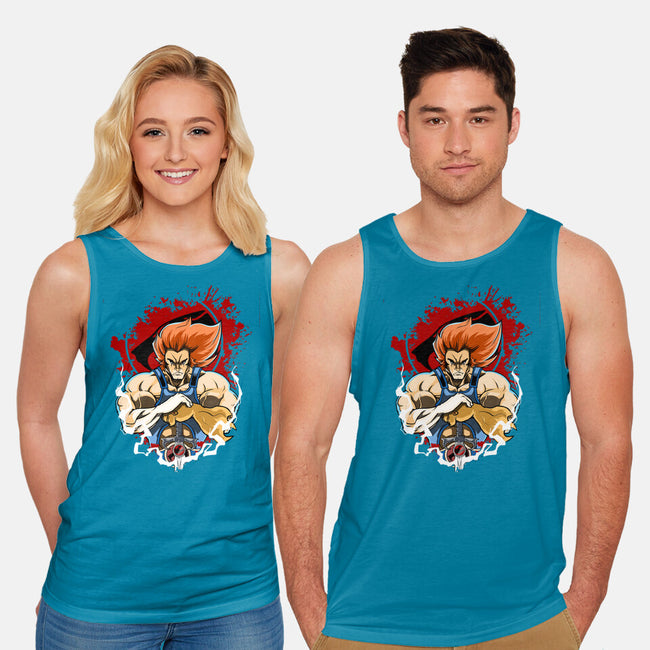 Lion-O The King-Unisex-Basic-Tank-Diego Oliver