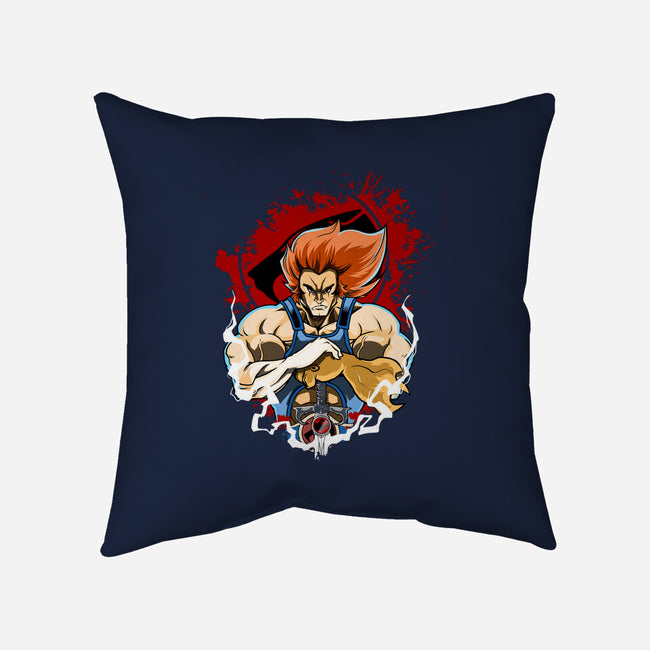 Lion-O The King-None-Removable Cover-Throw Pillow-Diego Oliver