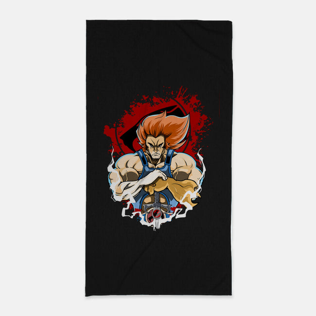 Lion-O The King-None-Beach-Towel-Diego Oliver