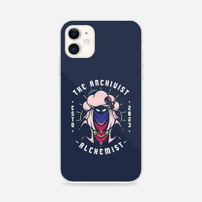 The Archivist Alchemist-iPhone-Snap-Phone Case-Alundrart