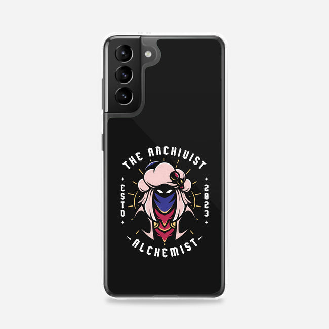 The Archivist Alchemist-Samsung-Snap-Phone Case-Alundrart