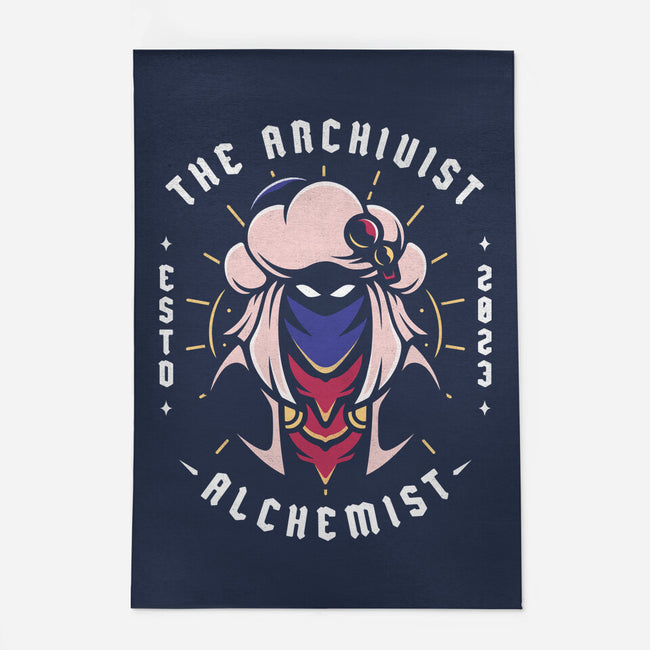 The Archivist Alchemist-None-Indoor-Rug-Alundrart