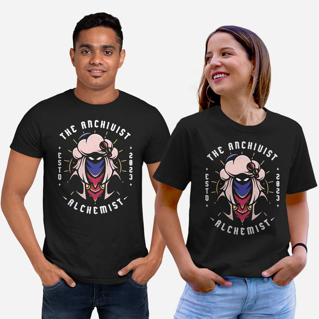 The Archivist Alchemist-Unisex-Basic-Tee-Alundrart