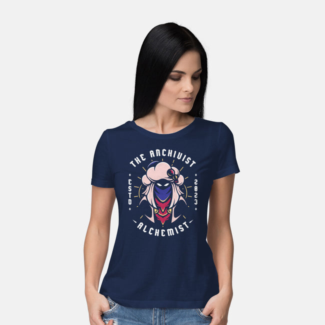 The Archivist Alchemist-Womens-Basic-Tee-Alundrart