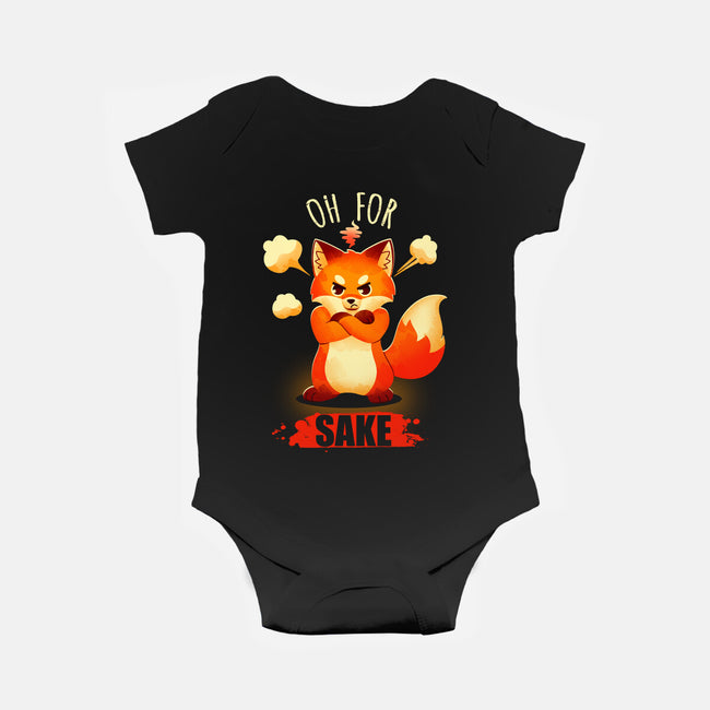 Oh For Fox Sake-Baby-Basic-Onesie-Digital Magician