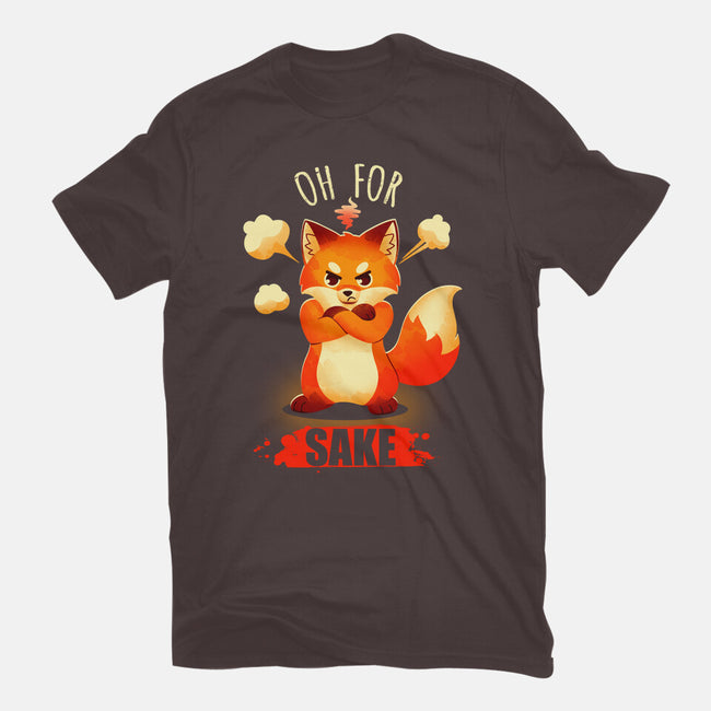 Oh For Fox Sake-Womens-Basic-Tee-Digital Magician